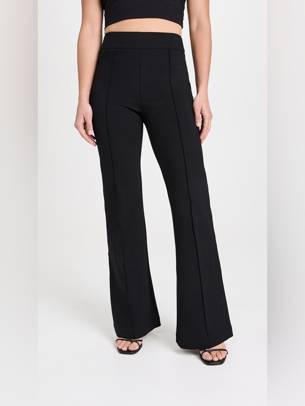 SPANX Black Flare Ponte Pants XL